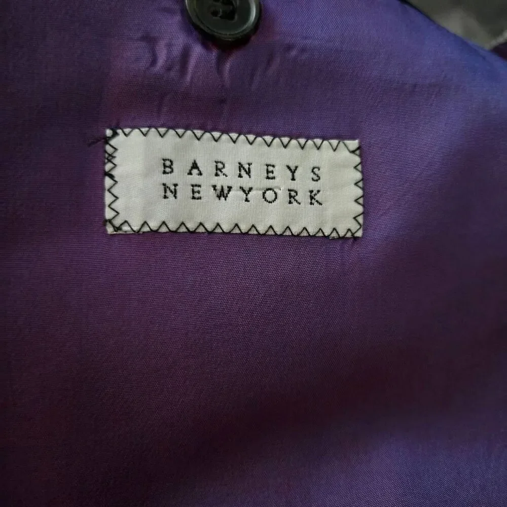 Barneys New York Loro Piana Men's Blazer Sportscoat Size 46R Dark Navy 2 Button